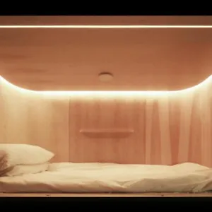 Capsule hotel Sleeep Hkg Gough St, Hong Kong